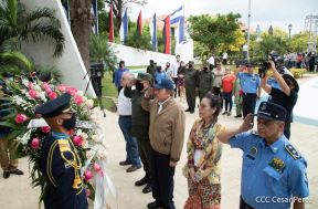 ¡Sandino vive, la lucha por el amor, por la justicia sigue!