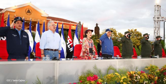  Acto de conmemoración del 87 aniversario del paso a la inmortalidad del General Augusto C. Sandino