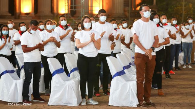  Acto de conmemoración del 87 aniversario del paso a la inmortalidad del General Augusto C. Sandino