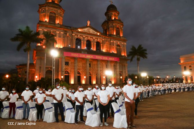  Acto de conmemoración del 87 aniversario del paso a la inmortalidad del General Augusto C. Sandino