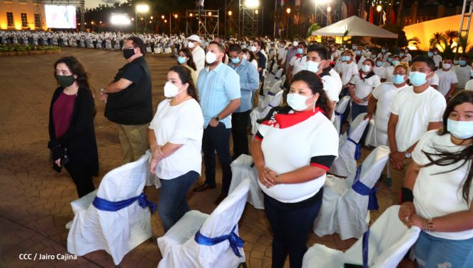  Acto de conmemoración del 87 aniversario del paso a la inmortalidad del General Augusto C. Sandino