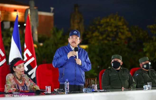  Acto de conmemoración del 87 aniversario del paso a la inmortalidad del General Augusto C. Sandino