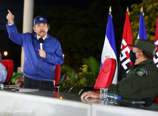  Acto de conmemoración del 87 aniversario del paso a la inmortalidad del General Augusto C. Sandino