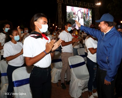  Acto de conmemoración del 87 aniversario del paso a la inmortalidad del General Augusto C. Sandino