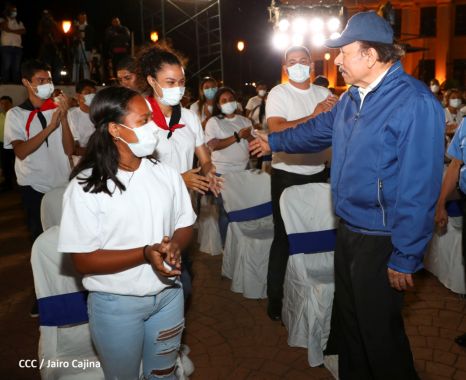  Acto de conmemoración del 87 aniversario del paso a la inmortalidad del General Augusto C. Sandino