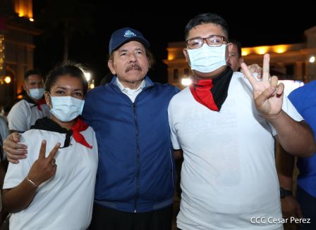  Acto de conmemoración del 87 aniversario del paso a la inmortalidad del General Augusto C. Sandino