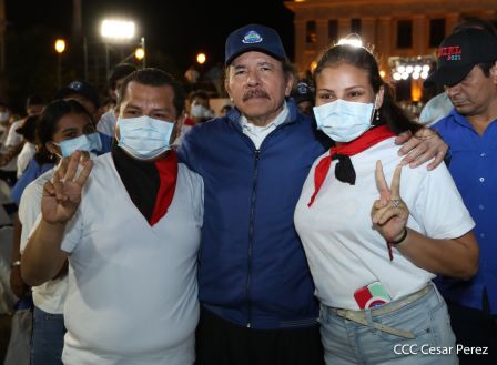  Acto de conmemoración del 87 aniversario del paso a la inmortalidad del General Augusto C. Sandino