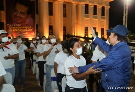  Acto de conmemoración del 87 aniversario del paso a la inmortalidad del General Augusto C. Sandino