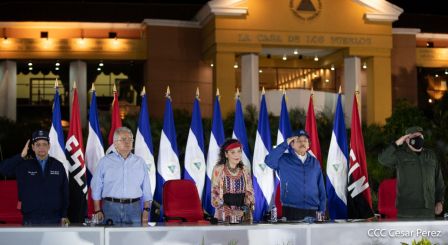  Acto de conmemoración del 87 aniversario del paso a la inmortalidad del General Augusto C. Sandino