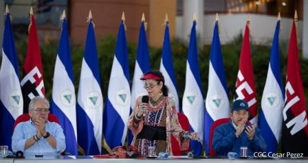  Acto de conmemoración del 87 aniversario del paso a la inmortalidad del General Augusto C. Sandino