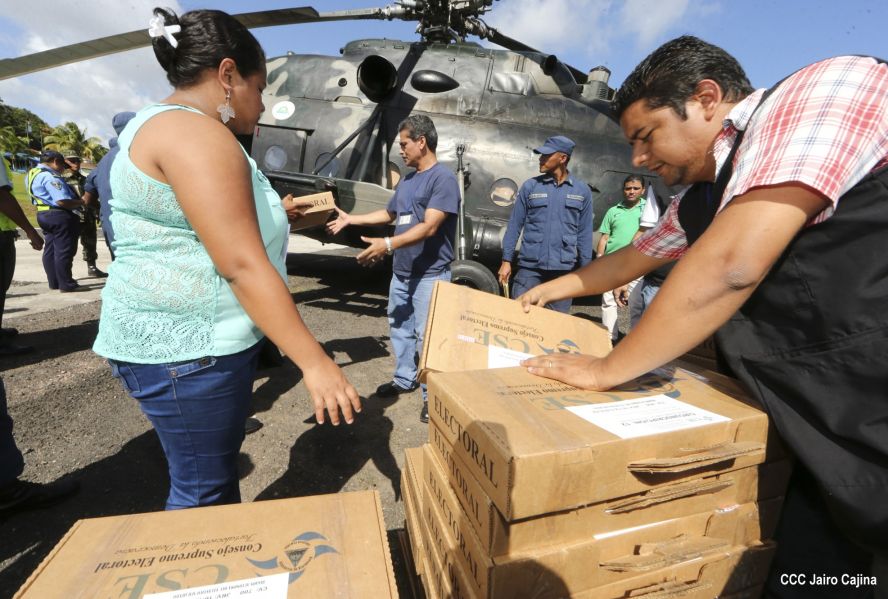 Arriba a la Costa Caribe material electoral