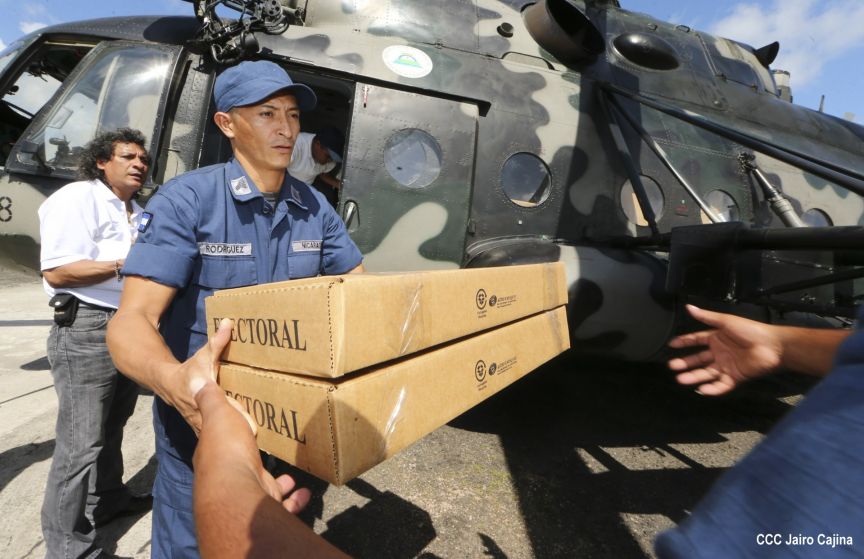 Arriba a la Costa Caribe material electoral