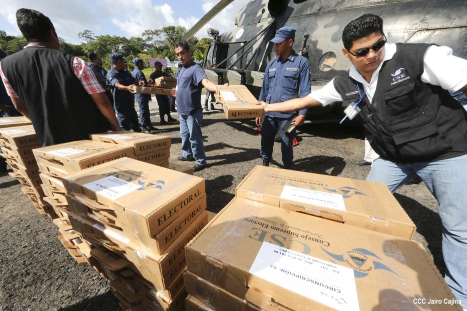 Arriba a la Costa Caribe material electoral