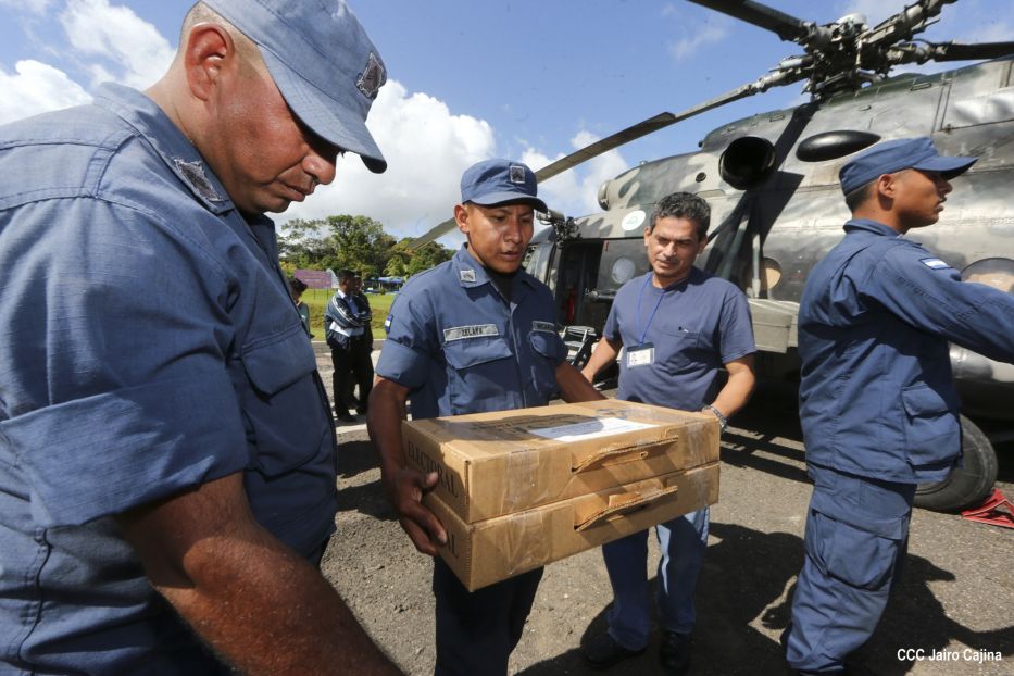 Arriba a la Costa Caribe material electoral