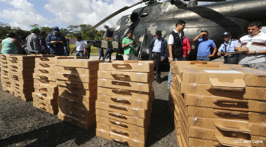 Arriba a la Costa Caribe material electoral