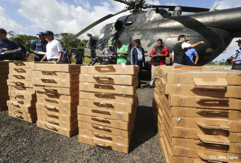 Arriba a la Costa Caribe material electoral