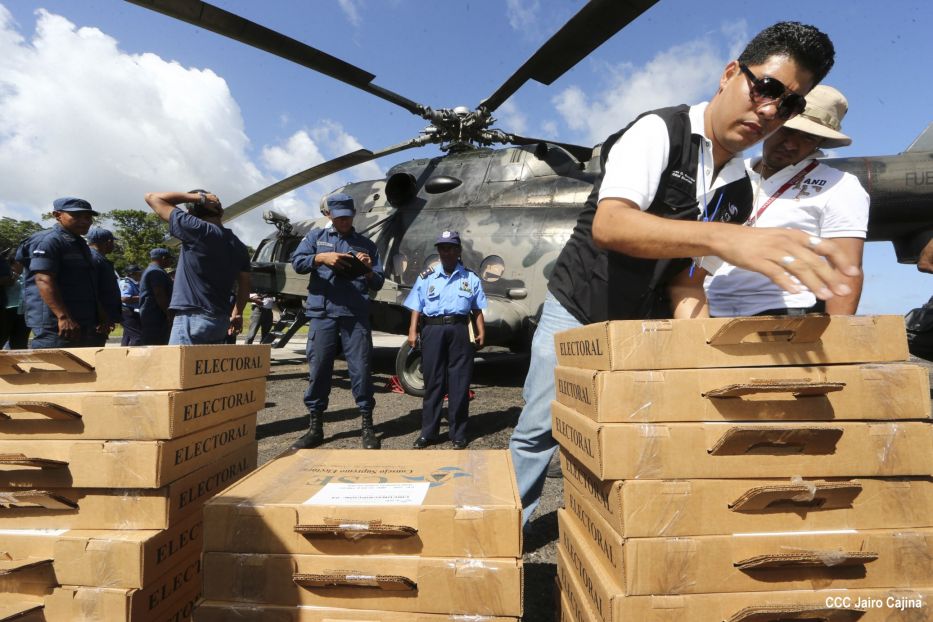 Arriba a la Costa Caribe material electoral