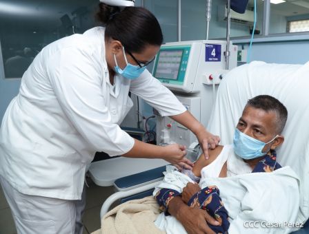 Primera jornada de vacunación voluntaria contra la Covid-19 en Nicaragua