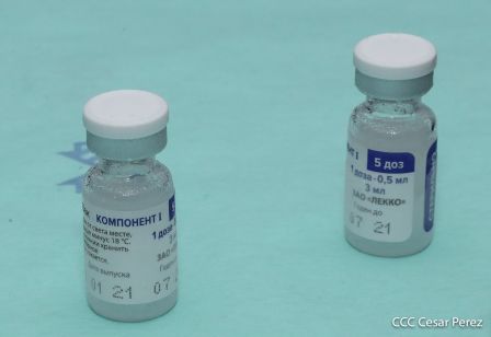 Primera jornada de vacunación voluntaria contra la Covid-19 en Nicaragua