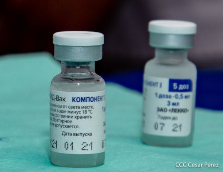 Primera jornada de vacunación voluntaria contra la Covid-19 en Nicaragua