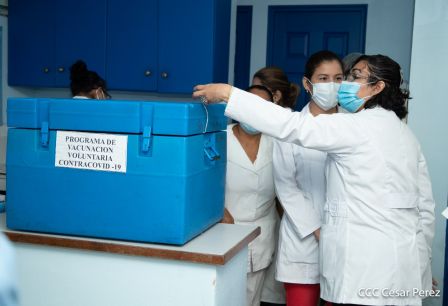 Primera jornada de vacunación voluntaria contra la Covid-19 en Nicaragua