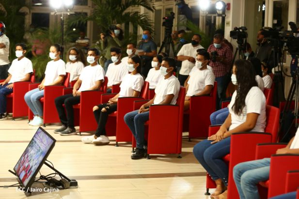 El Comandante Daniel Ortega y la Compañera Rosario Murillo presidieron acto en ocasión del Día Internacional de la Mujer