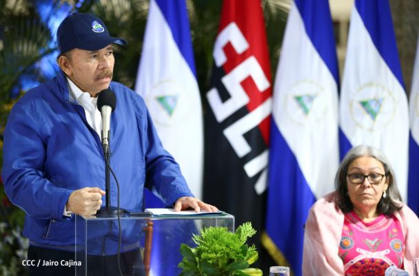 El Comandante Daniel Ortega y la Compañera Rosario Murillo presidieron acto en ocasión del Día Internacional de la Mujer