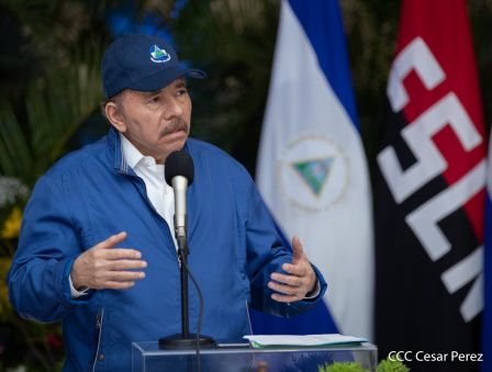 El Comandante Daniel Ortega y la Compañera Rosario Murillo presidieron acto en ocasión del Día Internacional de la Mujer