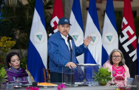 El Comandante Daniel Ortega y la Compañera Rosario Murillo presidieron acto en ocasión del Día Internacional de la Mujer