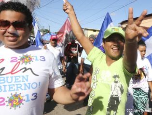 Caribe Sur cierra campaña ratificando disposición a votar en Casilla 2