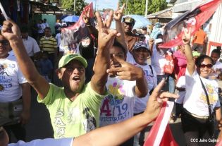 Caribe Sur cierra campaña ratificando disposición a votar en Casilla 2