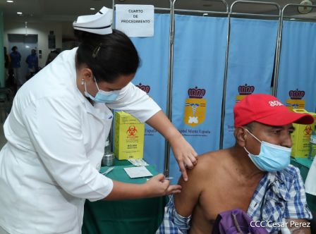  Nicaragua: Jornada de vacunación voluntaria contra el covid 19 no se detiene