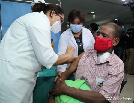  Nicaragua: Jornada de vacunación voluntaria contra el covid 19 no se detiene