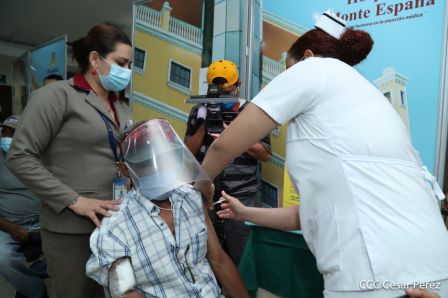  Nicaragua: Jornada de vacunación voluntaria contra el covid 19 no se detiene