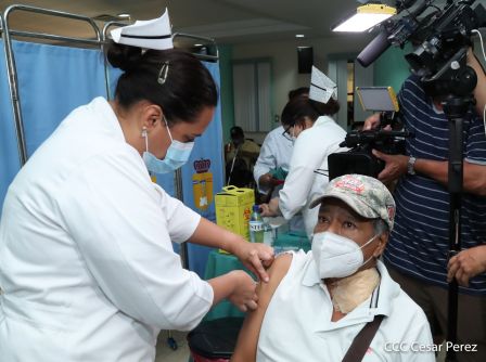  Nicaragua: Jornada de vacunación voluntaria contra el covid 19 no se detiene