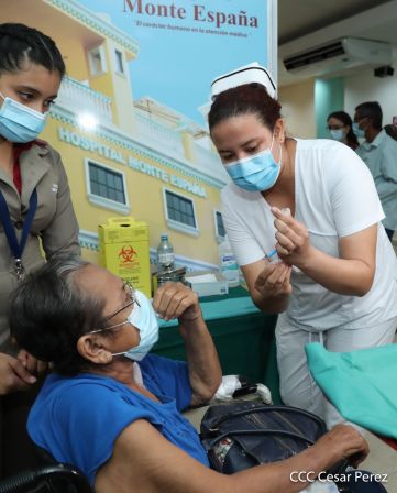  Nicaragua: Jornada de vacunación voluntaria contra el covid 19 no se detiene