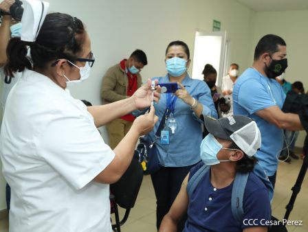  Nicaragua: Jornada de vacunación voluntaria contra el covid 19 no se detiene