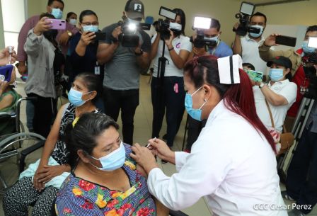  Nicaragua: Jornada de vacunación voluntaria contra el covid 19 no se detiene