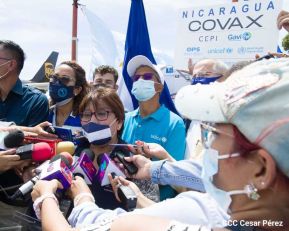 Nicaragua recibió 135 mil dosis de Covishield producida en India