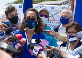 Nicaragua recibió 135 mil dosis de Covishield producida en India