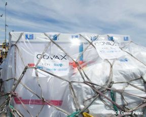 Nicaragua recibió 135 mil dosis de Covishield producida en India