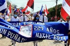 Nicaragua conmemoró 229 aniversario del natalicio del General José Dolores Estrada
