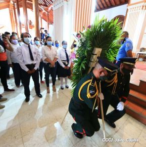 Nicaragua conmemoró 229 aniversario del natalicio del General José Dolores Estrada