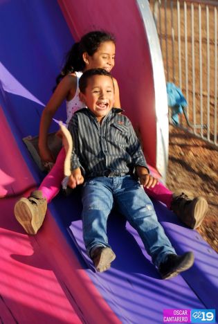 Abre en Juigalpa Parque de la Niñez Feliz