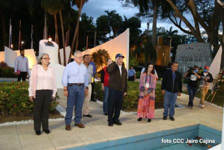 Homenaje al Comandante Tomás Borge y acto del Día Internacional de los Trabajadores
