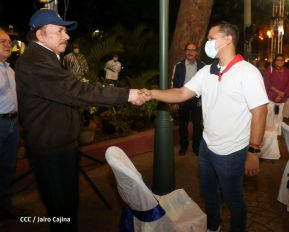 Homenaje al Comandante Tomás Borge y acto del Día Internacional de los Trabajadores