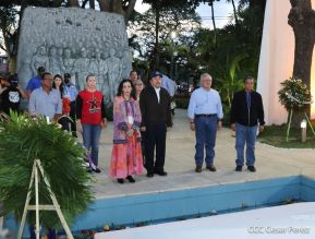 Homenaje al Comandante Tomás Borge y acto del Día Internacional de los Trabajadores