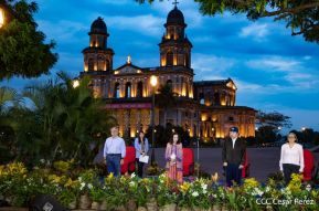 Homenaje al Comandante Tomás Borge y acto del Día Internacional de los Trabajadores