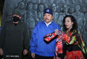 Homenaje al General Sandino en el 126 aniversario de su natalicio