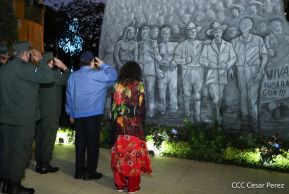 Homenaje al General Sandino en el 126 aniversario de su natalicio
